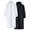 Dark Gray, variant on 2 Pack Raincoat Portable Ponchos, Cameland Waterproof EVA Reusable Rain Jacket for Men and Women, Durable Rain Coats Long Sleeve Rain Poncho for Outdoor Activities