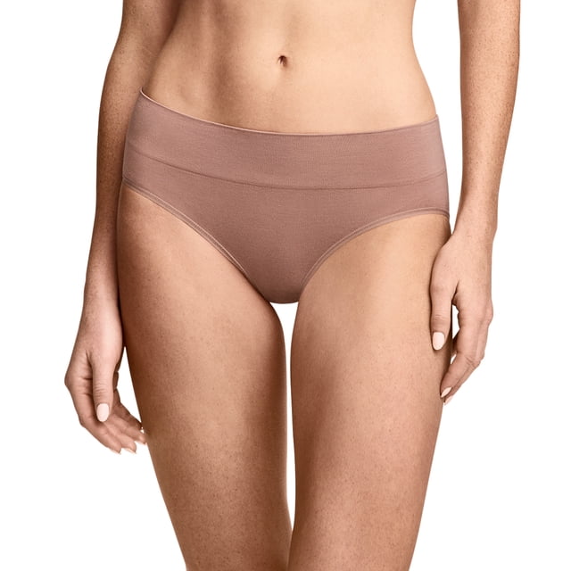 Jockey Culotte Hipster Sans Coutures à Taille Confortable pour Femmes