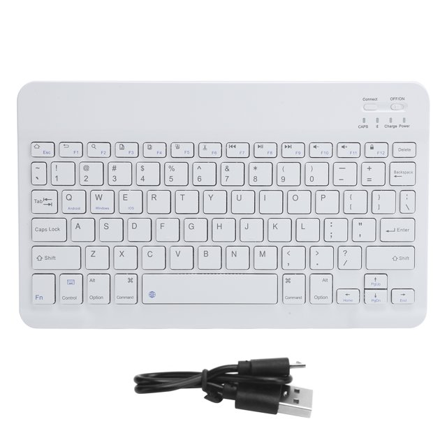 Clavier Portable Bluetooth 3.0 13 Po 78 Touches pour Tablettes