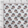 thumbnail image 1 of oneOone Polyester Lycra Fabric Leaves & Floral Block Print Fabric By Yard 56 Inch Wide, 1 of 4
