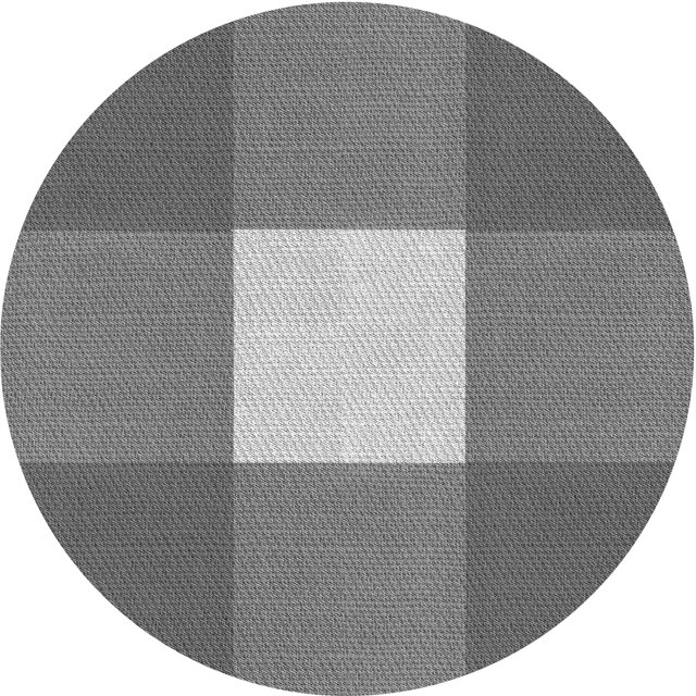 Ahgly Company Tapis d'Intérieur Lavable à la Machine, Carré, Transitionnel, Gris Gray, Tapis de Zone, 3 Pieds Carré