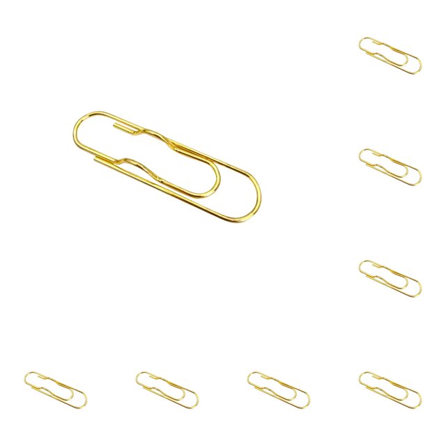 Metal Pen Clips,Paperclip Pen Holders for Notebooks and Papers,Multifunctional Pen Clips,Portable Metal Paper Clips,Pen Holder Clip for Notebook,Books,Planner,Journals,Clipboard and Paper,Gold 10PCS