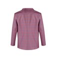 thumbnail image 3 of Faithtur Men's Blazer Plaid/Plain Color Lapel Long Sleeve Button Suit Coat, 3 of 8