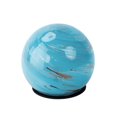 thumbnail image 3 of Hometrends Glass Ball Solar Lantern - Teal, 3 of 8