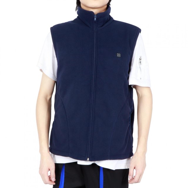 Gilet de Chauffage Électrique, Intelligent 3 Vitesses Réglables Gilet Chauffant d'Hiver Essayé et Approuvé