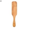 thumbnail image 2 of CUITING Wooden Spatula for Cooking  Kitchen Spatula  Natural Teak Wooden Utensils Including Wooden Paddle  Turner Spatula  Slotted Spatula and Wood Scraper  Nonstick Cookware, 2 of 7