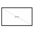 thumbnail image 2 of Amdohai Écran de Projection HD Portable de 100 Pouces pour Intérieur et Extérieur, Mural, Blanc, 100 Pouces, (Neuf), 1 Unité, 2 of 8