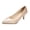 Or, variante sur AUDeals Escarpins à Petits Talons pour Femmes, Jolies Chaussures Habillées à Enfiler à Bout Pointu Confortables pour la Mariée, le Travail et les Mariages (Or, 8.5)