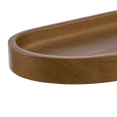 thumbnail image 3 of Bouclair Brown Wooden Tray, 3 of 3