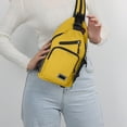 thumbnail image 4 of EGNMCR Women's Adjustable Crossbody Bag Convertible Chest Shoulder Bag With Multiple Pockets Nylon Backpack, 4 of 6