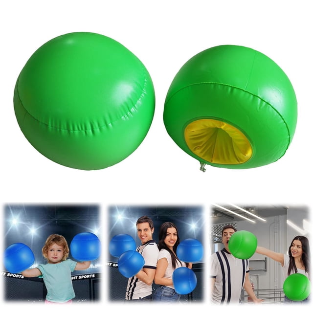 HUASHENG Inflatable Boxing Gloves Blow Up Boxing Gloves For Men And Women PVC Workout Punching Gloves Interactive Boxing Gloves For Muay Thai An