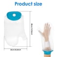 thumbnail image 2 of CNKOO Housse de Plâtre Imperméable Réutilisable pour Bras de Douche, Housse de Plâtre Douce et Confortable, Protecteur de Douche pour la Douche, le Bain et la Natation, 2 of 10