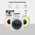 thumbnail image 4 of Riwcyla Pocket Printer Printer Portable Thermal Printer 300dpi for Photo Picture Receipt Memo Note Label Sticker Compatible with Android iOS Windows, 4 of 6