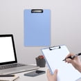 thumbnail image 1 of Birdeem A4 Plastic Clipboards with Low Profile Clip Set of 1 8.78X12.28 Inch Multi Color Plastic Clipboards Bulk,Clipboards Bulk Classroom-Writing Board, Acrylic Clipboard,Standard Letter Size,Blue, 1 of 6