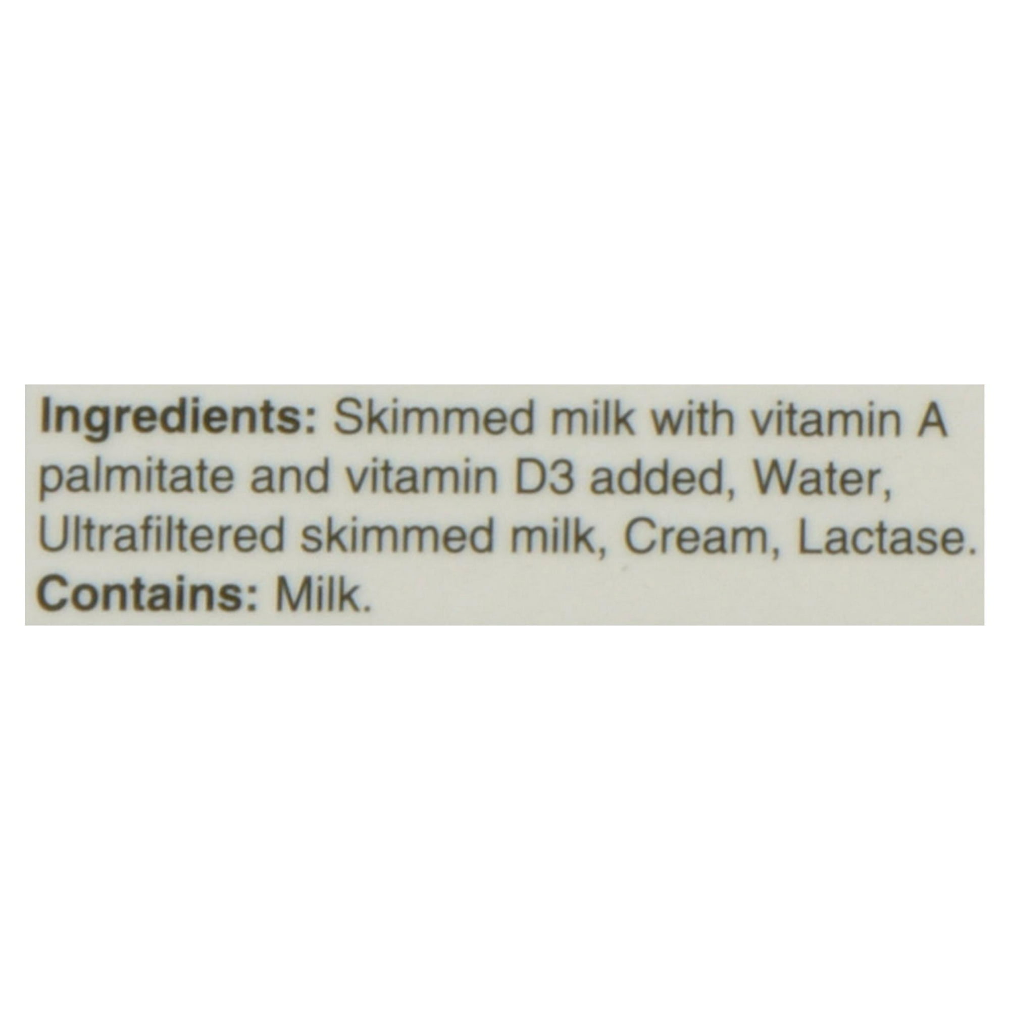 2L Lait Sans lactose 1 % Nutrinor