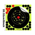 thumbnail image 3 of Binwennn Flag Hanger for Wall 50PCS 8" Self Shooting Splatter Paper For Shooting, 3 of 8