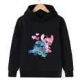 thumbnail image 4 of Printemps Automne Disney Stitch Mode de Rue Chandail en Molleton Garçons et Filles Chandail de Sport pour Enfants Extérieur à Capuche, 4 of 7