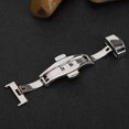 thumbnail image 4 of Boucle de Montre Boucle, Boucle Fermoir Bracelet Acier Inoxydable Fermoir Bracelet en Acier Inoxydable, pour Montre Femmes Remplacement Accessoire Hommes 18MM, 4 of 8
