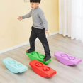 thumbnail image 1 of pitrice Plastic Wobble Balance Board Kids Rocker Board rocker Board Toy w/ Antislip Strip Red, 1 of 9