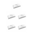 thumbnail image 3 of Wisewang 2.4Ghz WiFi Smart Switch Wireless Smartphone App Remote Control Breaker Timer Module Light Accessories 5Set, 3 of 6