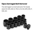 thumbnail image 4 of Yeacher Kit d'Outils de Retrait de Boulon 13 Pcs Écrou de Vis Endommagé, 4 of 6