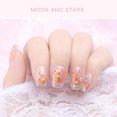 thumbnail image 3 of Tignapoo Elegant Hollow Star and Moon Nail Art Rivets - Vintage Metal Alloy Decorations for Nails and Crafts, 200 High-Quality Pieces in a Convenient Round Case, Anti-Rust and Durable Design, 3 of 6