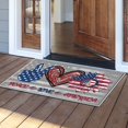 thumbnail image 1 of Non-Slip Absorbent Floor Mat | Water and Oil Resistant Doormat for Kitchen, Bathroom, and Entryway | Felt and Rubber Backing | 40x60cm Indoor Outdoor Rug for Home, 1 of 4