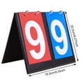 thumbnail image 3 of Riforla Sports Scoreboard Flip Number Board 2 Digits Tabletop Score Substitution Board for Sports Outdoor Sport Sky Blue, 3 of 4
