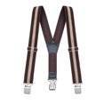 thumbnail image 1 of Buyless Fashion Bretelles Texturées Robustes pour Hommes - Sangles Ajustables de 48 Pouces 1 1/4 Pouces - Forme en Y, 1 of 7