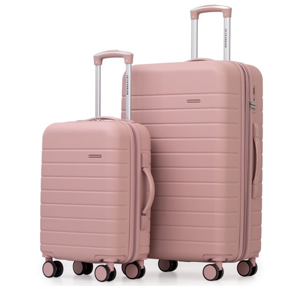 Jetstream® Hardside 2 Piece Luggage Set: 26" Medium Checked Suitcase and Carry-On Luggage