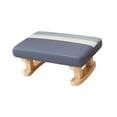 thumbnail image 3 of Lipstore Foot Rest Comfortable Creative Ottoman Stool for Couch Doorway Dressing Room Blue, 3 of 8