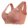 thumbnail image 2 of SDNall Bras for Women Color Comfortable Hollow Out Perspective Bra Underwear No Rims, 2 of 9