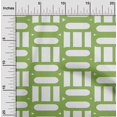 thumbnail image 2 of oneOone Velvet Light Green Fabric Geometric Sewing Material Print Fabric By The Yard 58 Inch Wide, 2 of 4
