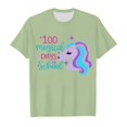 thumbnail image 4 of TZEWGL Chemise Mignonne pour Fille Garçon Imprimé Col Rond Manches Courtes Ample pour Bébés Taille 10-11T, 4 of 4