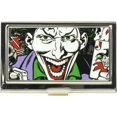 thumbnail image 1 of Buckle-Down Business Card Holder - Joker w/Pistol  Card CLOSE-UP - Small, 1 of 2