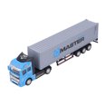 thumbnail image 1 of Container Truck Toy,Container Truck Toy Model Alloy Container Truck Toy Blue Container Truck Model Tried and Trusted, 1 of 8