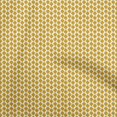 thumbnail image 1 of oneOone Silk Tabby Yellow Fabric Block Craft Projects Decor Fabric Printed By The Yard 42 Inch Wide-7Y, 1 of 5