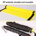thumbnail image 3 of QualitChoice Training Ladder with Carry Bag Football Stair Step Rope Speed Ladders Nylon Exercise Drills Equipment Household Yellow 7M, 3 of 6