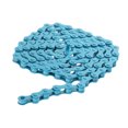 thumbnail image 1 of Single Speed Steel Chain 1/2 X 1/8 BMX Track Fixie Bike Bicycle Chain Blue, 1 of 8