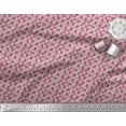 thumbnail image 3 of Soimoi Polyester Crepe Fabric Flower Watercolor Print Fabric by The Yard 52 Inch Wide, 3 of 3