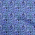 thumbnail image 1 of oneOone Georgette Viscose Blue Fabric Ocean Life Sewing Material Print Fabric By The Yard 42 Inch Wide, 1 of 4