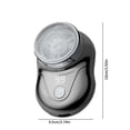 thumbnail image 3 of Dvkptbk Travel Electric Shaver High Speed Electric Beard Shaver Compact Electric Shaver Portable Face Beard Shaver Water Proof Travel Shaver Mens Rotary Shavers Mini Razor Home Essentials, 3 of 8