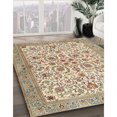 thumbnail image 2 of Ahgly Company Indoor Rectangle Traditional Khaki Gold Persian Area Rugs, 9' x 12', 2 of 6