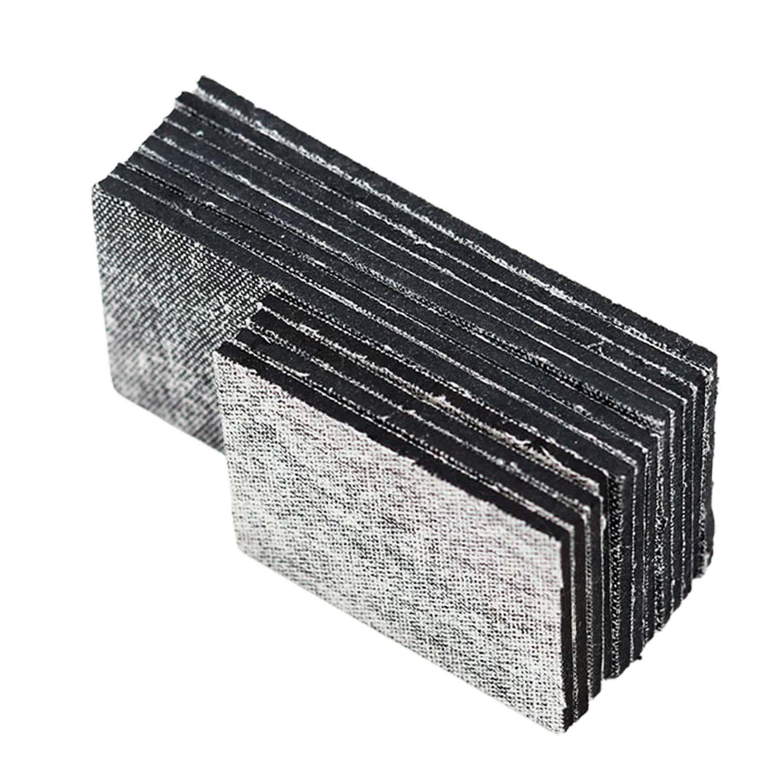 12Pcs Billiard Pool Table Cushion Rubber Facings, Rail Bumpers Replacement 4.5mm Flat Angle