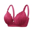 thumbnail image 1 of biudgviw Women's Push up Bras Plus Size Full Coverage Supportive Lace Underwire Bralettes Lifting Everyday Bras, 1 of 6