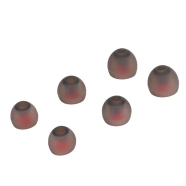 Embouts d'Écouteurs en Silicone 6 Pcs Embouts d'Écouteurs de Remplacement Ergonomiques Réduction de Bruit pour Écouteurs de 3.8-5.8mm