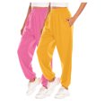 thumbnail image 1 of Birdeem Womens Sweat Pants W/Pockets2Pc Womens Exercise Casual Fashion Solid Color Binding Leg Sweat Pants, 1 of 2