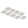 thumbnail image 1 of 50 Pcs Vis de Guitare Basse Nickel pour PB JB P90, 1 of 8