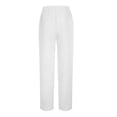 thumbnail image 4 of FAIWAD Mens Joggers Pants Summer Drawstring Straight Wide Leg Pants Loose Casual Elastic Waist Sweatpant, 4 of 5