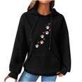 thumbnail image 1 of Birdeem Women Print Round-Neck Long Sleeve Loosen Single Sweatshirt Tops Pullover Blouse, 1 of 1